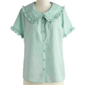 Countryside by Side Top in Mint